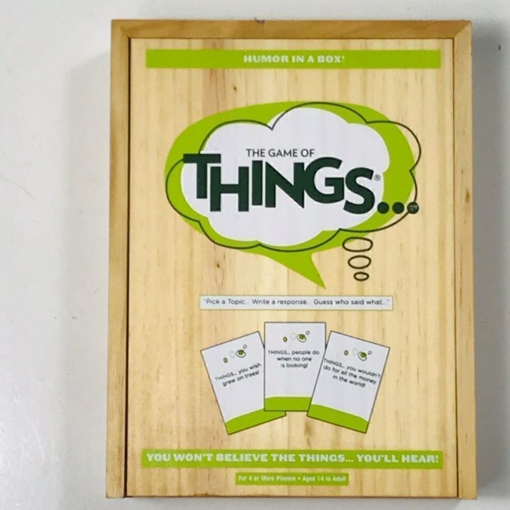 GAME OF THINGS Adult Party Board Game 4+ Players